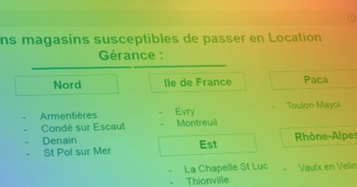 Voici la liste complète des 41 magasins Carrefour susceptibles de passer en locationgérance en 2023