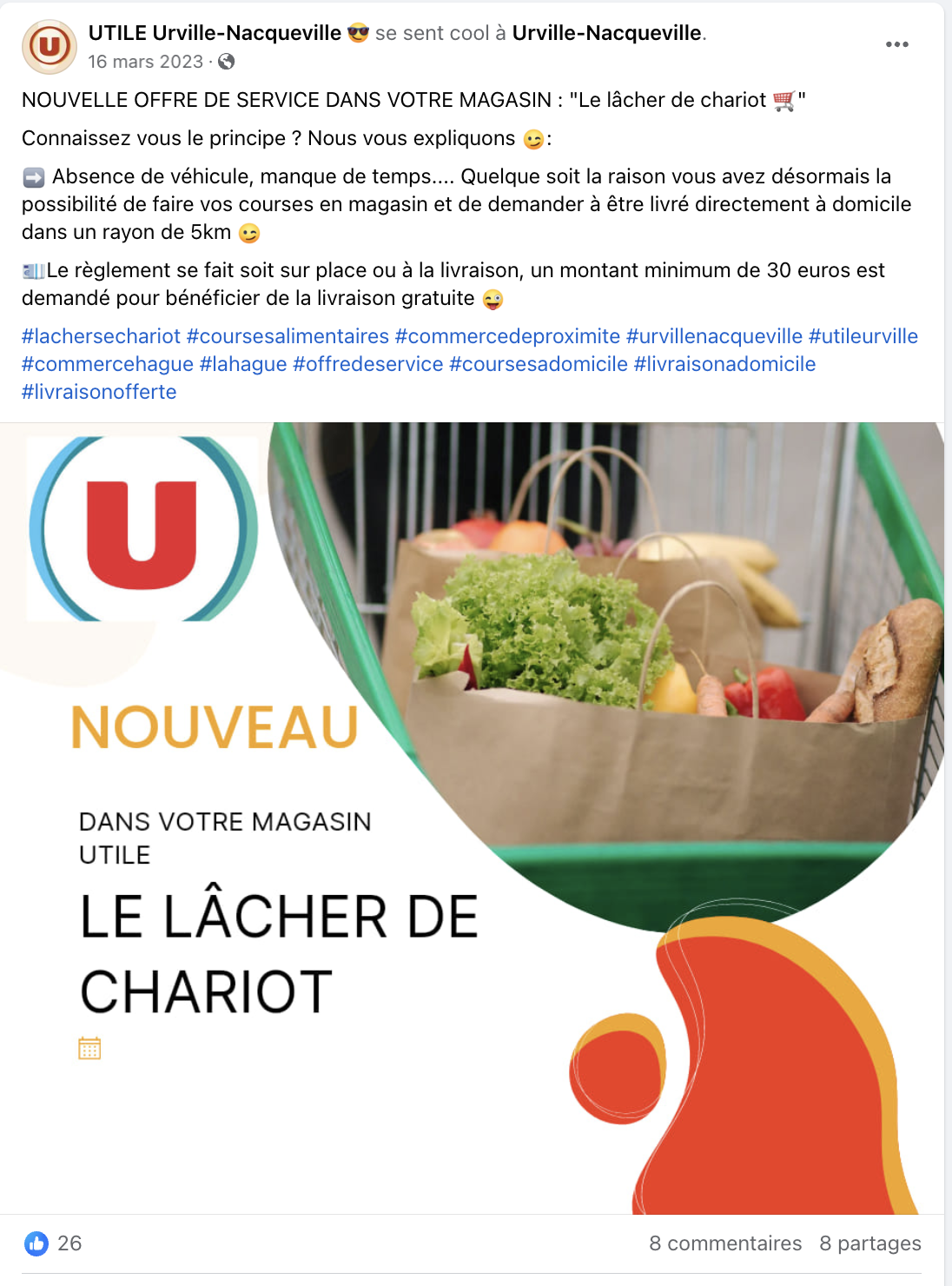 En magasin, c'est le grand retour du « lacher de chariot »