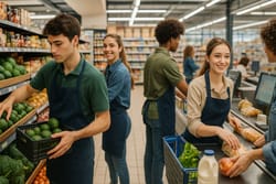 Saisonniers en grande distribution : comment transformer l’été en tremplin professionnel