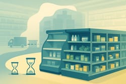 Et si tout s’arrêtait, en combien de temps un supermarché serait-il vide ?