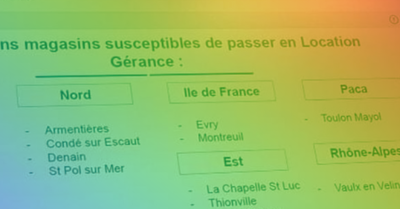Voici la liste complète des 41 magasins Carrefour susceptibles de passer en location-gérance en 2023