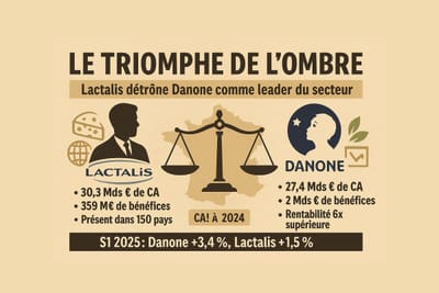 Comment Lactalis a avalé Danone... sans faire de bruit