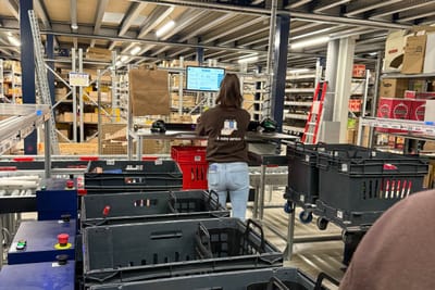 Drive Leclerc Amilly : Avec Pickeos, 500 commandes préparées en une demi-journée