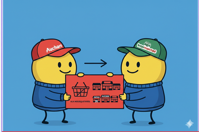 Auchan veut (encore) vendre 91 magasins à Intermarché