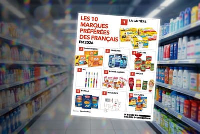 La Laitière préférée des Français, Bic recule : le classement 2026 des marques