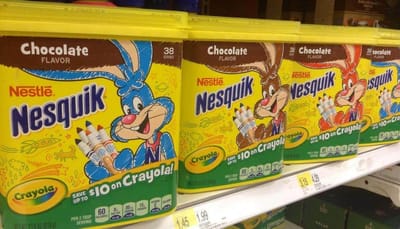 Les boîtes jaunes du Nesquik vont disparaître des rayons