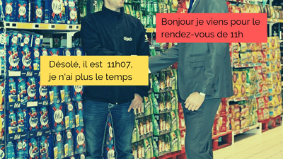 Les pires excuses des chefs de rayon pour éviter de parler à un commercial GMS