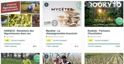 Miimosa, la plateforme de financement participatif engagé dans l'agriculture à laquelle Carrefour adhére