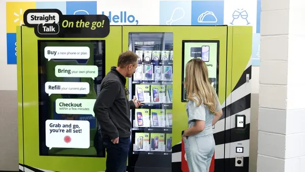 Walmart accueille des distributeurs automatiques de smartphones prêts à l'emploi