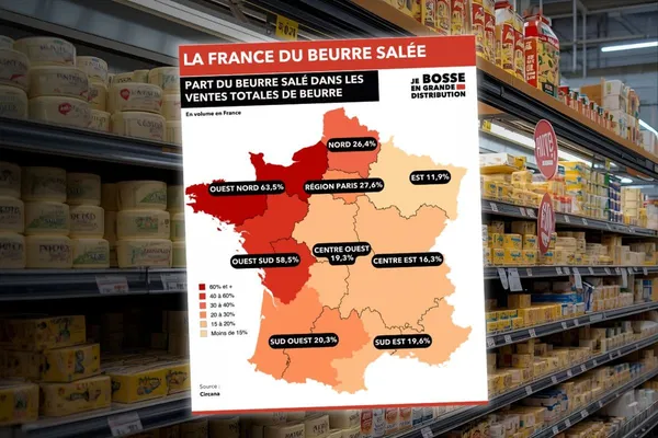 Beurre salé vs beurre doux : un débat qui gagne toute la France
