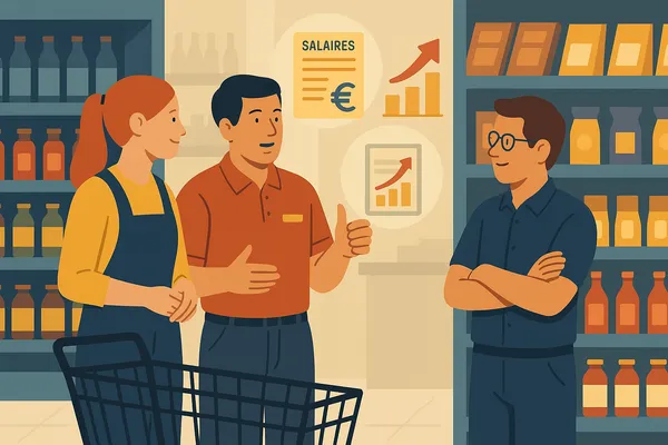 Le défi des salaires dans la grande distribution : Comment attirer, fidéliser, revaloriser
