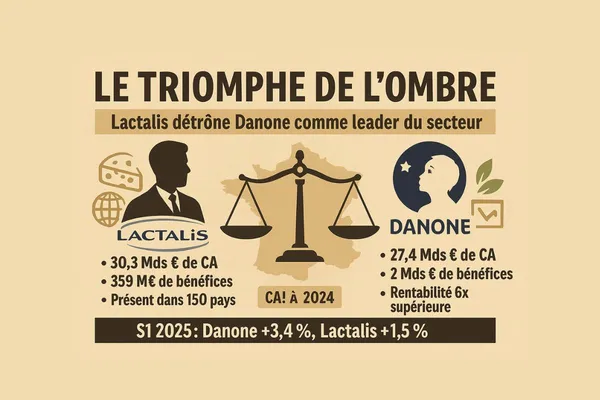 Comment Lactalis a avalé Danone... sans faire de bruit