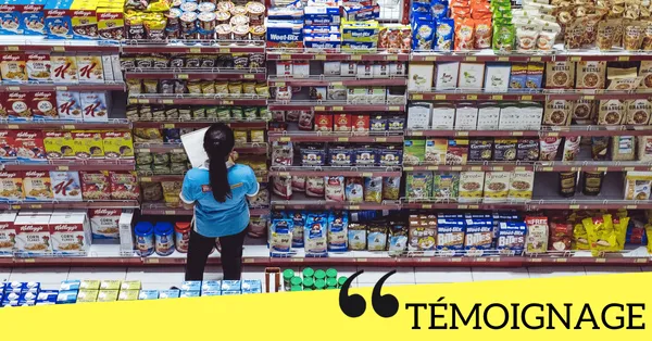 Témoignage chef de rayon Carrefour. Carole, 23 ans, une Manager organisée et pragmatique